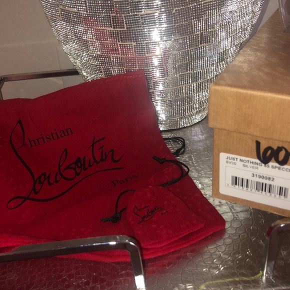 Just nothing Christian Louboutin slide sandal red - Picture 4 of 4